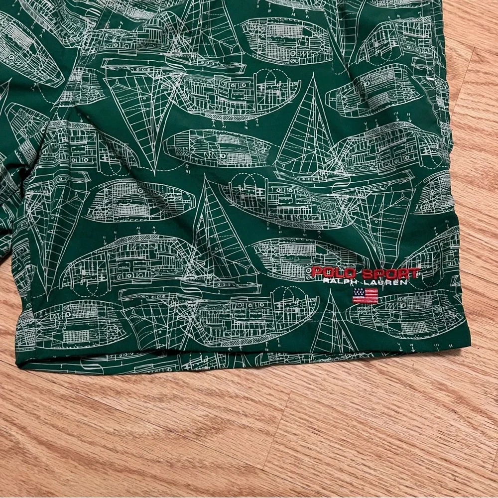 Ralph Lauren Polo Sport Swim Trunks Shorts sz LARGE
